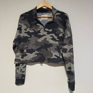 Sinch waist crop quarter zip